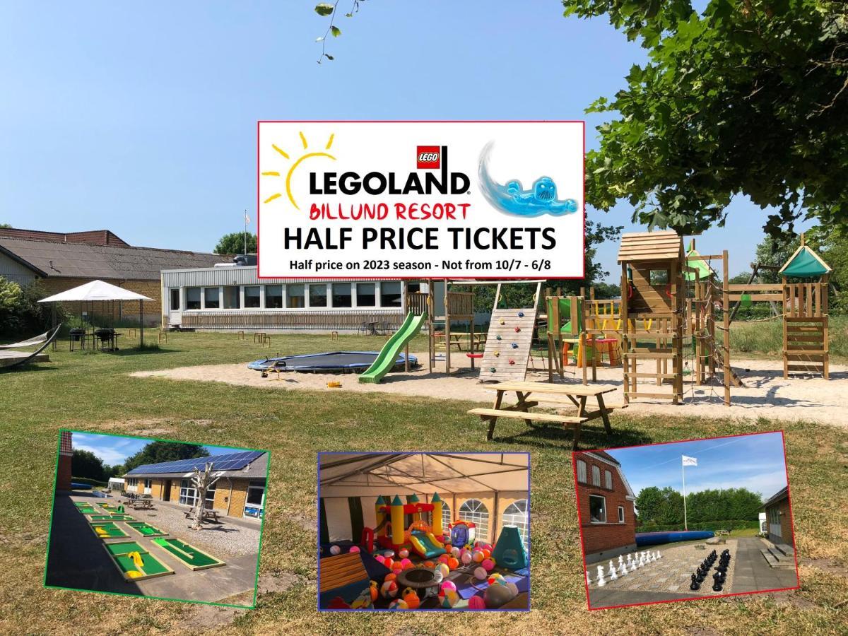 Hestkær Family Rooms Summer Camp Krogager Eksteriør billede