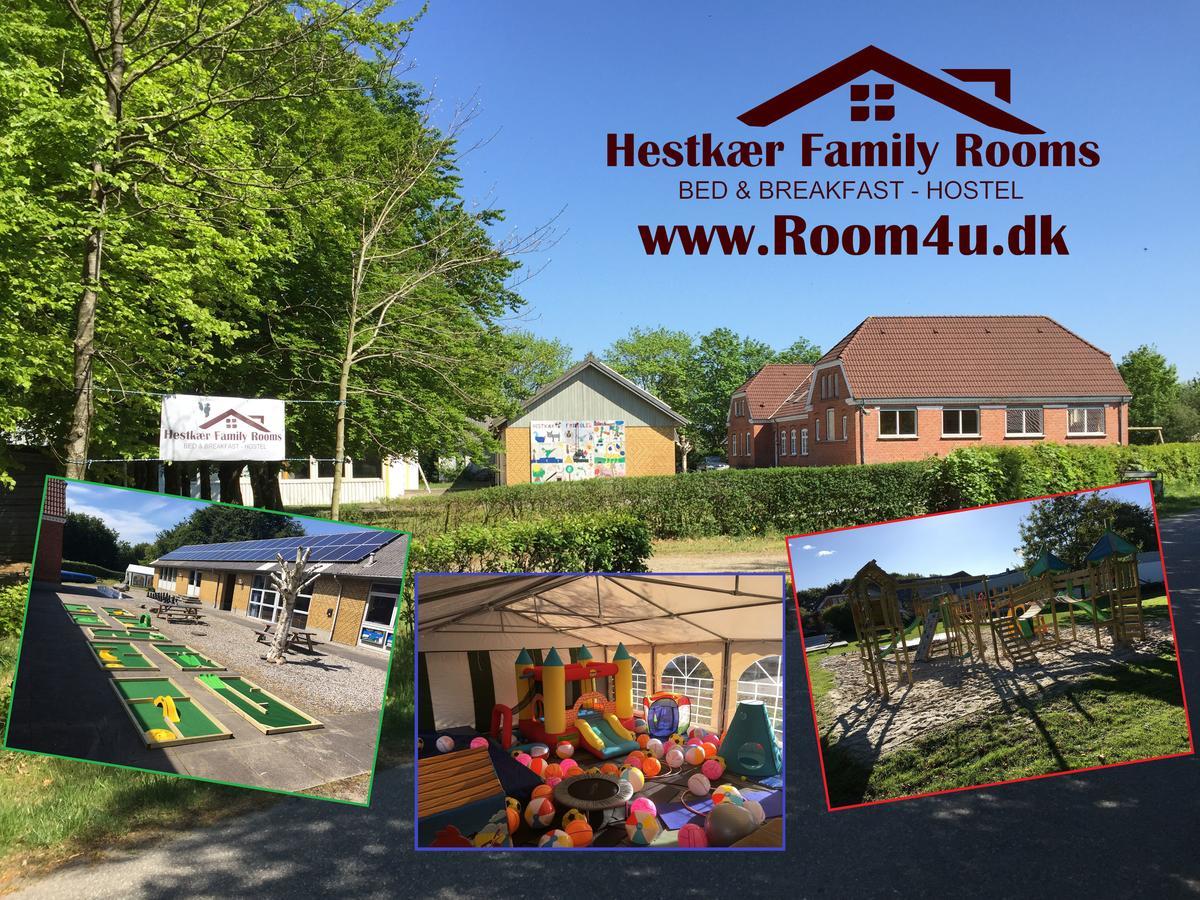 Hestkær Family Rooms Summer Camp Krogager Eksteriør billede